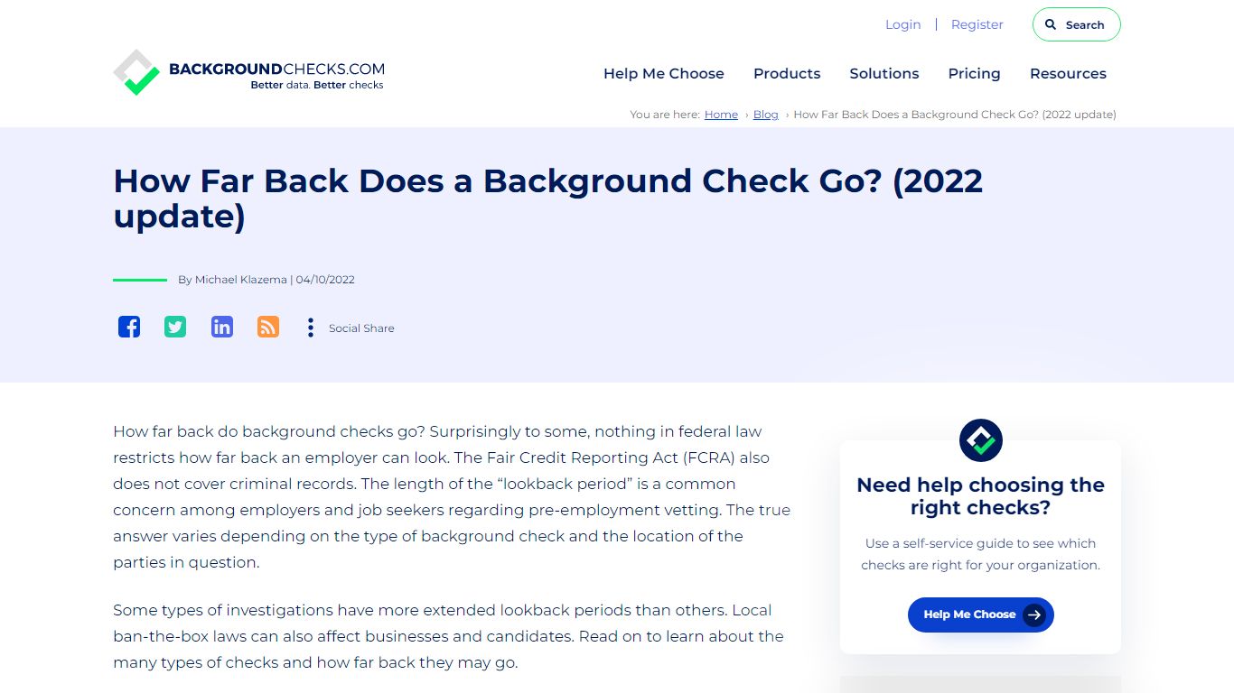 How Far Back Does a Background Check Go? (2022 update)